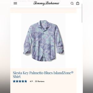 New with tags mens Tommy Bahama shirt